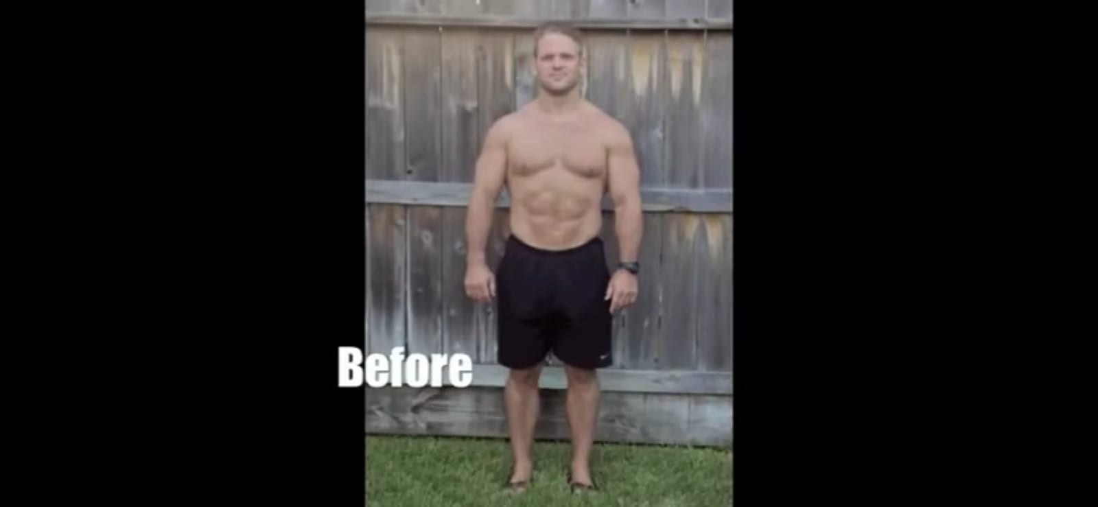 Garth W. before training